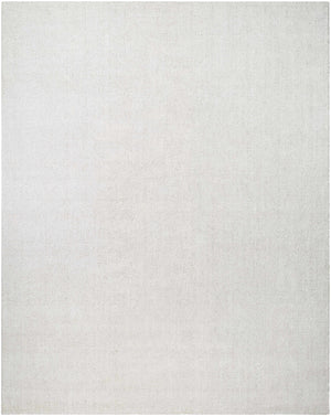 Zareh Off White Solid Area Rug