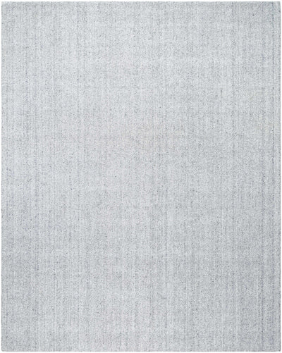 Zareh Gray Blue Solid Area Rug