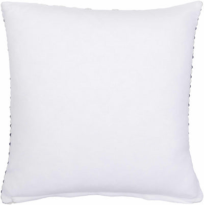 Ahmoua Cream Textured Square Throw Pillow