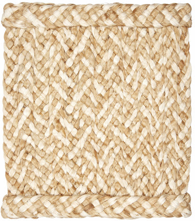 Zocha Beige Jute Area Rug