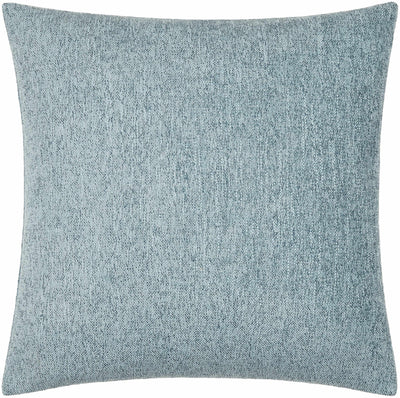 Zihna Sky Blue Textured Throw Pillow